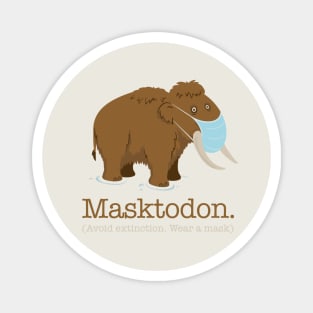 Masktodon Magnet